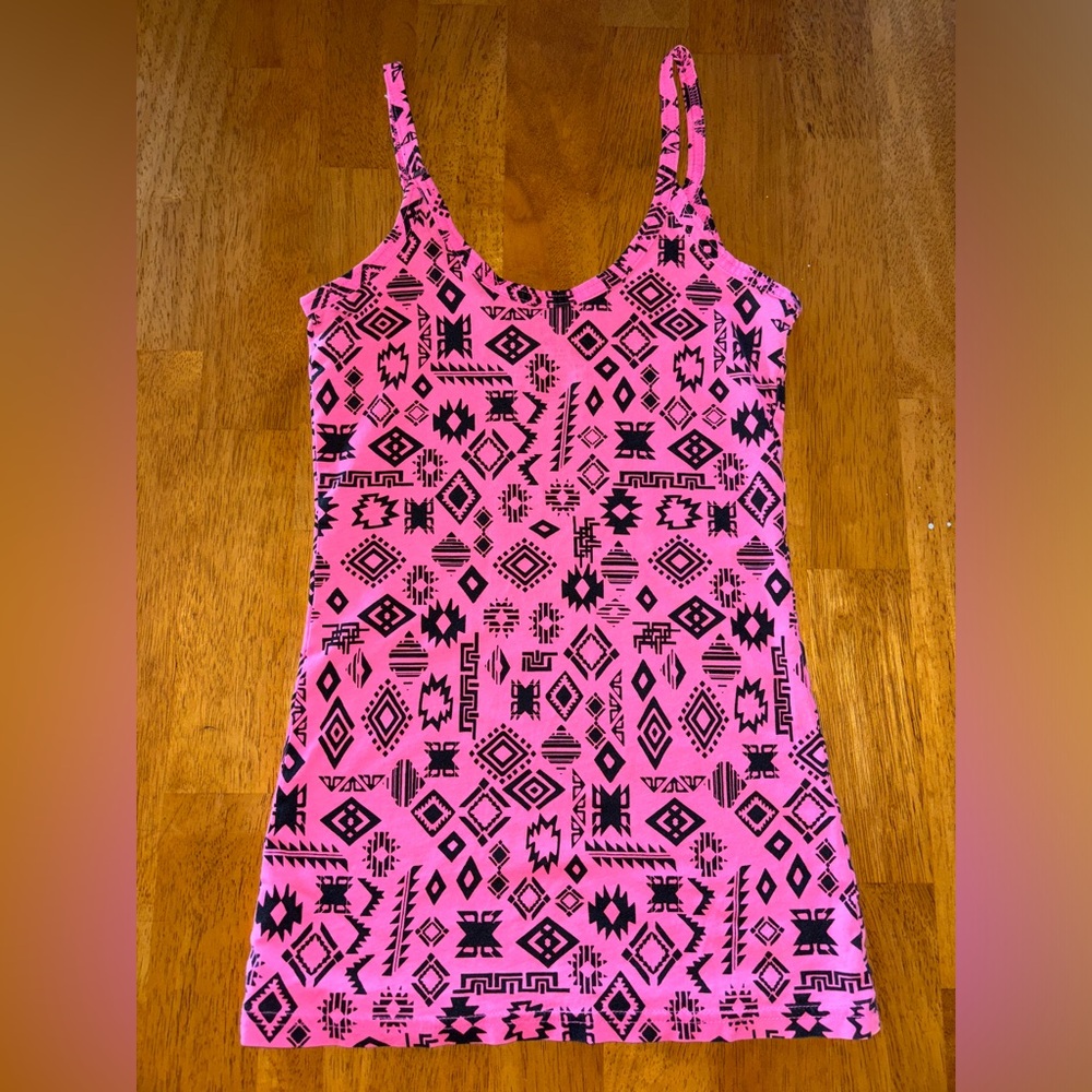 No Boundaries Pink Graphic Camisole